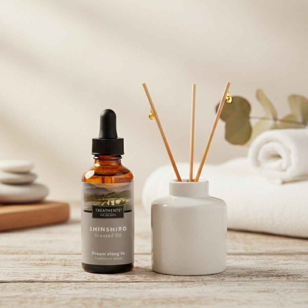 Treatments® - Coffret Rituel Shinshiro : Diffuseur d'Exception & Essence du Japon - 20ml