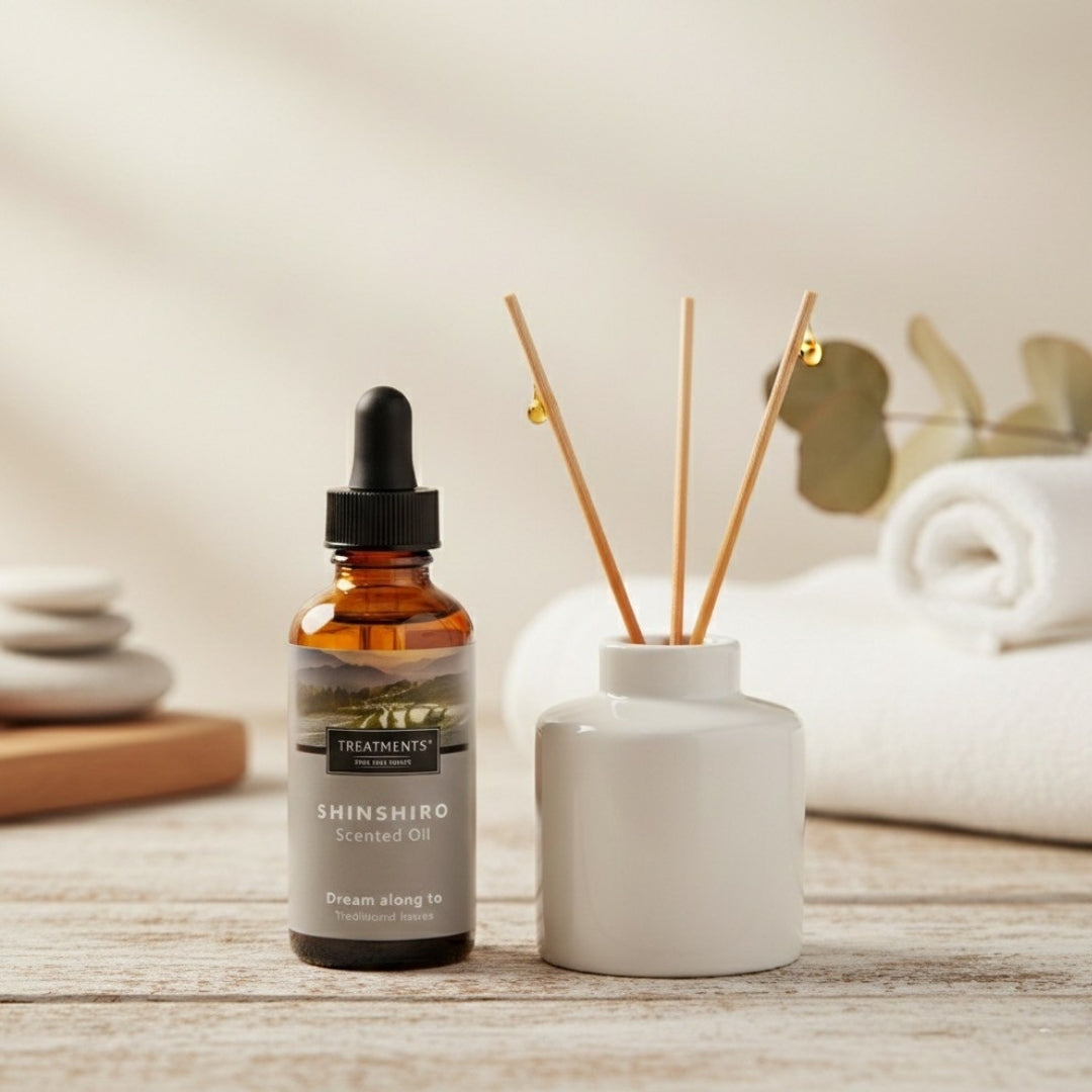 Treatments® - Coffret Rituel Shinshiro : Diffuseur d'Exception & Essence du Japon - 20ml