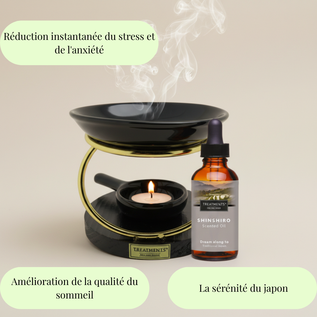 Treatments® - Coffret Rituel Shinshiro : Diffuseur d'Exception & Essence du Japon - 20ml